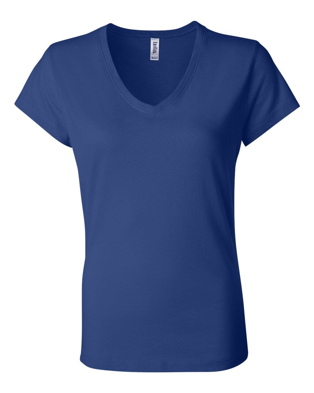 BELLA + CANVAS® Women’s Jersey V-Neck Short Sleeve Tee