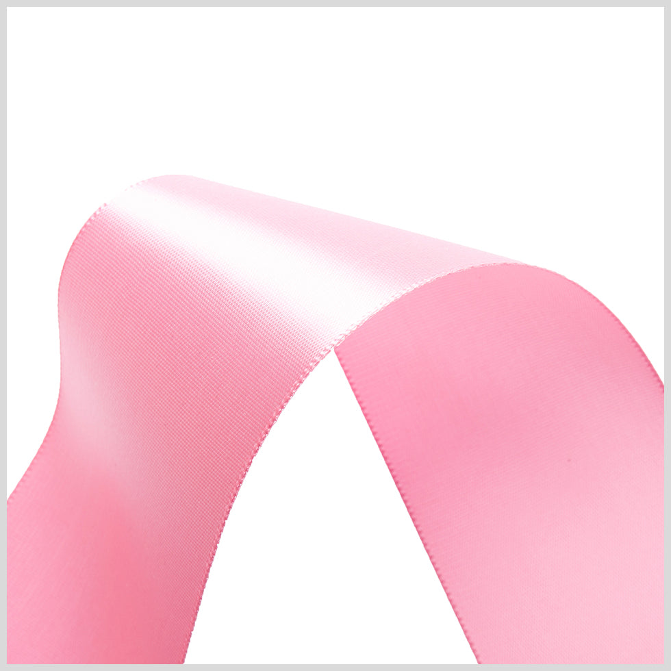 1.5" Swiss Pink Single Face Satin Ribbon
