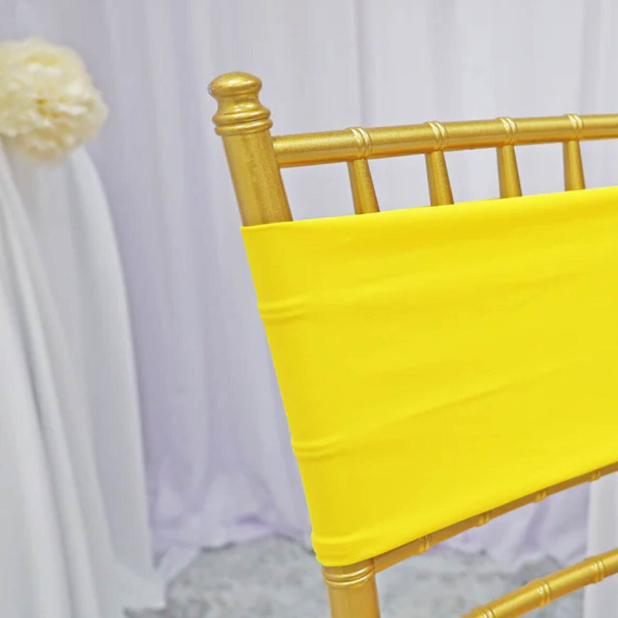 10 Pieces Burgundy Stretch Spandex Chair Bands for Banquet Chairs 7 x 13 Inches