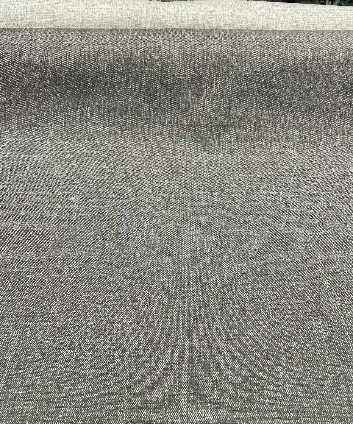 Avenger Gray Dolphin Tweed Soft Chenille Upholstery Fabric - Gray Tweed, 54" Width (1 Yard)