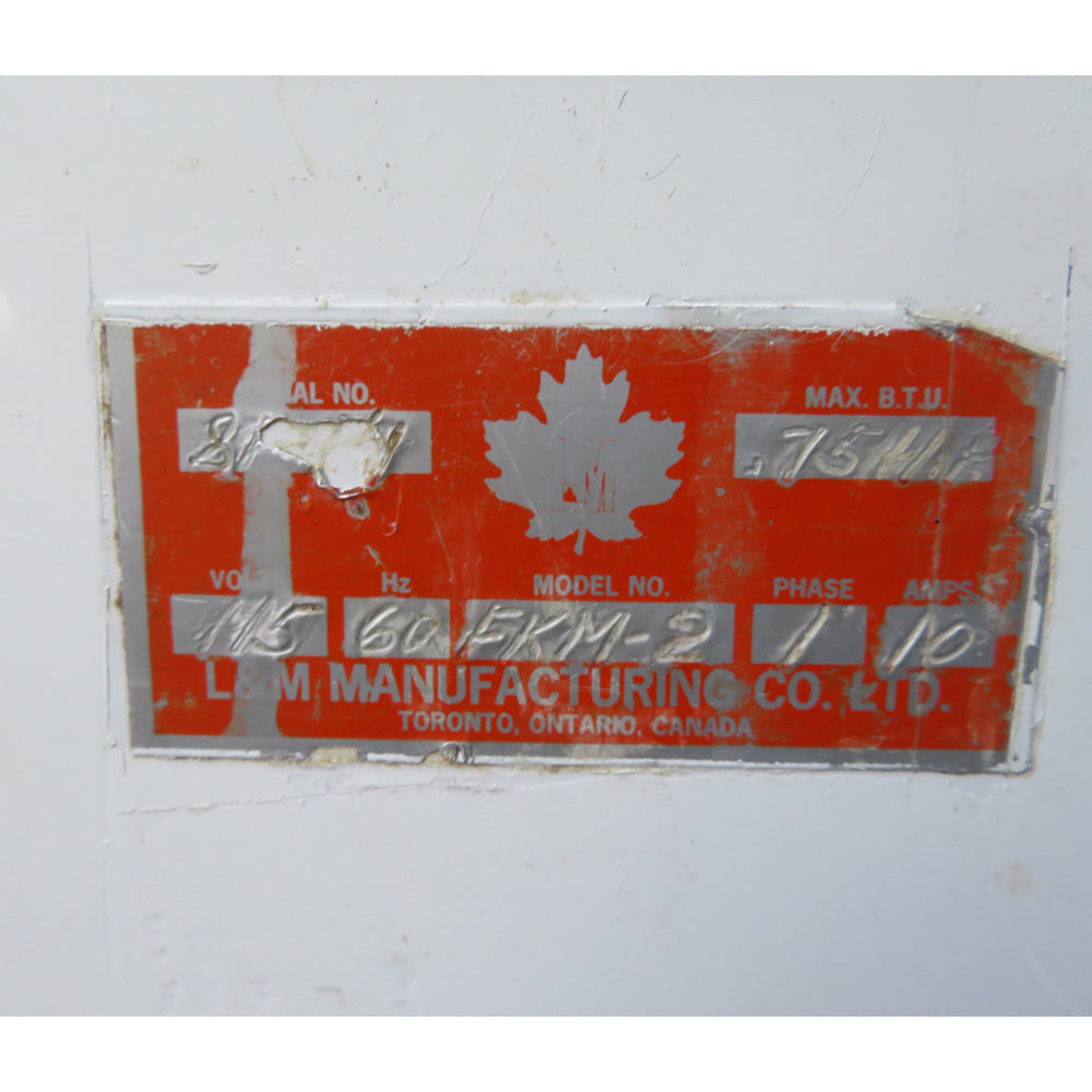 L & M Manufacturing FKM-2 Kaiser Roll Stamper, 115 Volt, Used Good Condition
