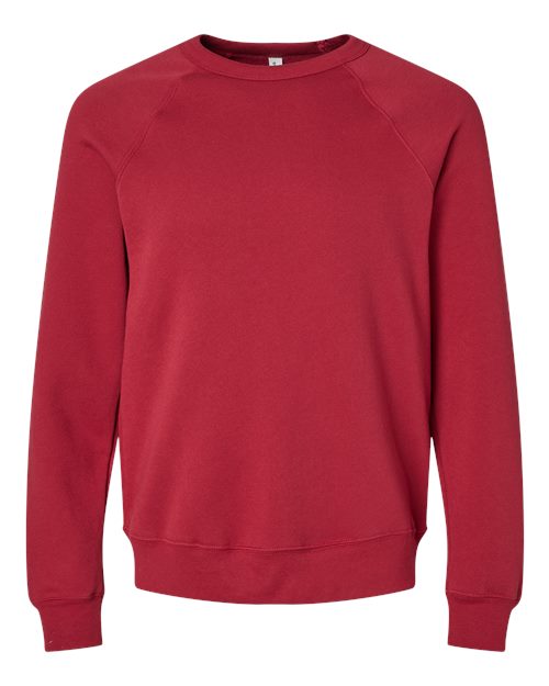 Unisex Sponge Fleece Raglan Crewneck Sweatshirt