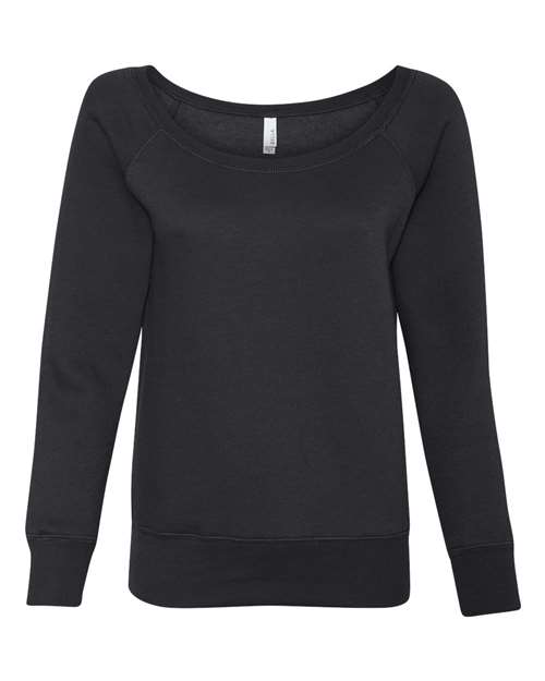 Women's Sponge Fleece Wide Neck Sweatshirt