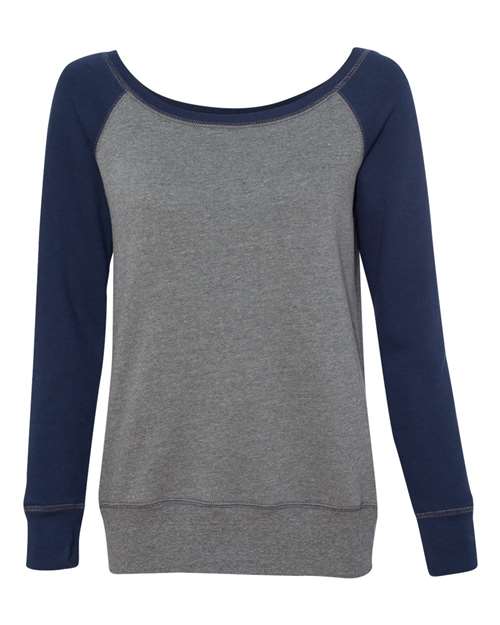 Women's Sponge Fleece Wide Neck Sweatshirt