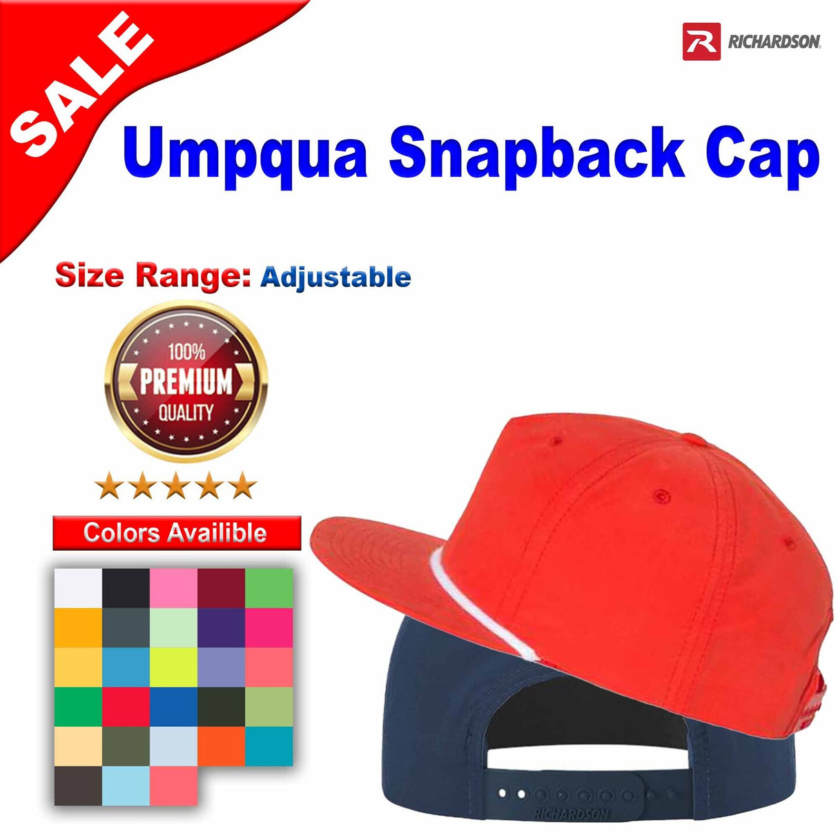 Richardson® Umpqua Snapback Cap