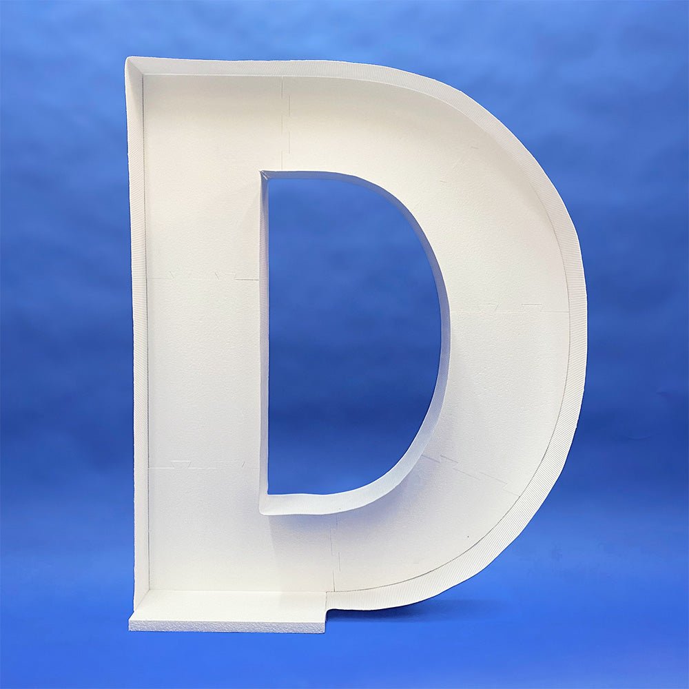 Balloon Letter D Mosaic Frame