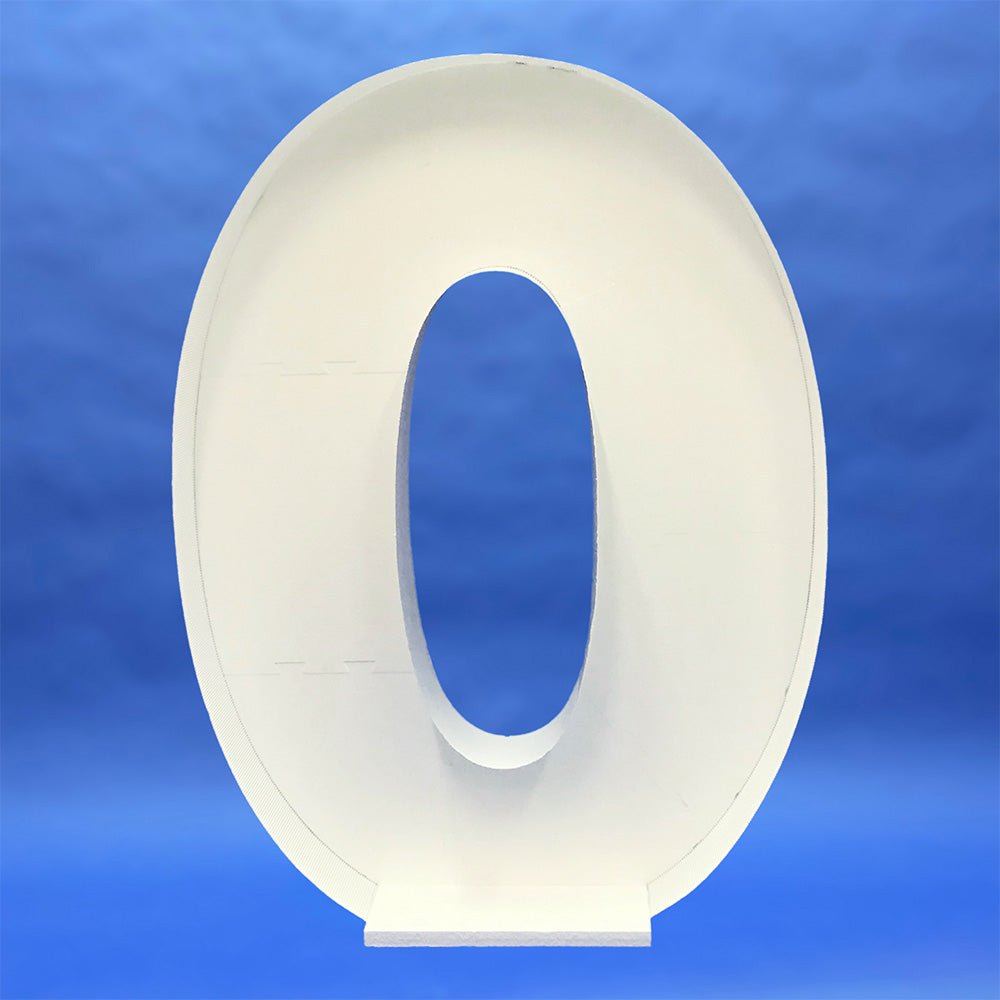 Balloon Letter O Mosaic Frame