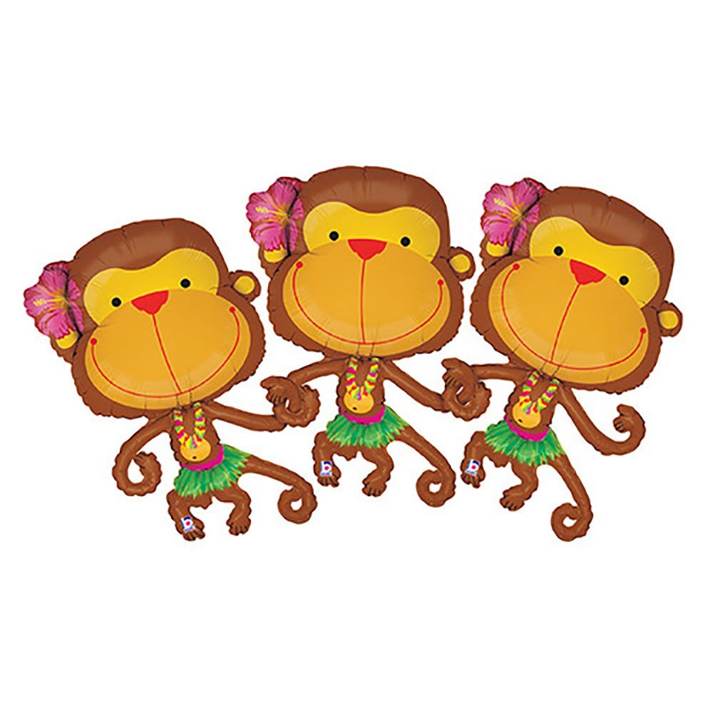 Foil Balloon Linky Monkey 39 Inch