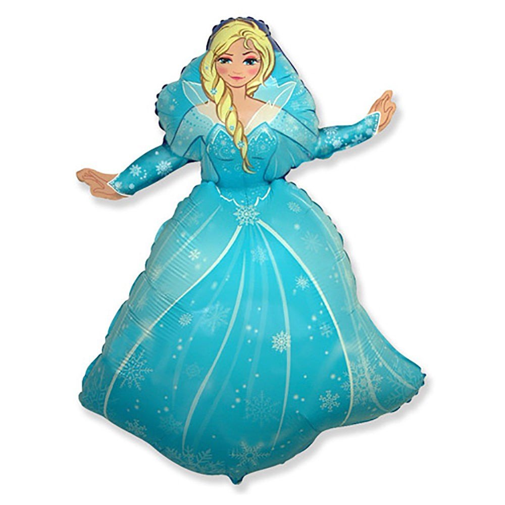Foil Balloon Winter Princess 39 Inch