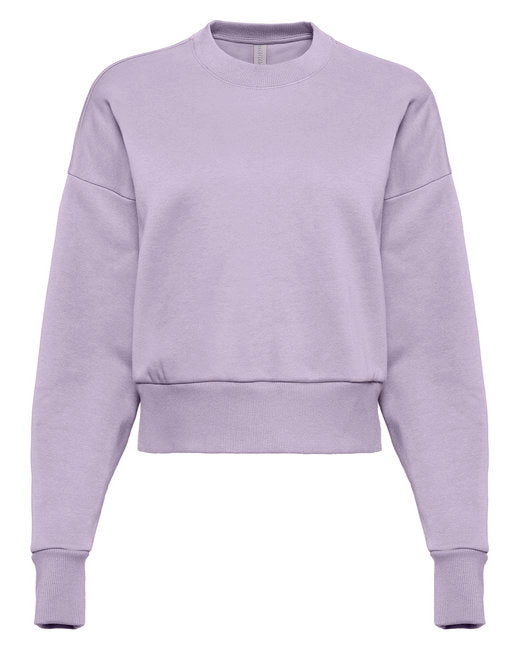 Next Level® Ladies' Heavyweight Long Sleeve Crewneck Sweatshirt