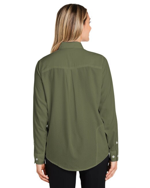 HUK® Ladies' Tide Point Long Sleeve Shirt
