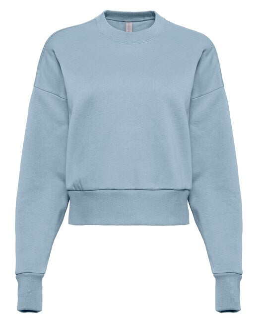 Next Level® Ladies' Heavyweight Long Sleeve Crewneck Sweatshirt
