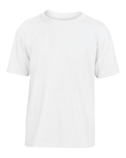 Gildan® Youth Performance Crewneck Short Sleeve T-Shirt