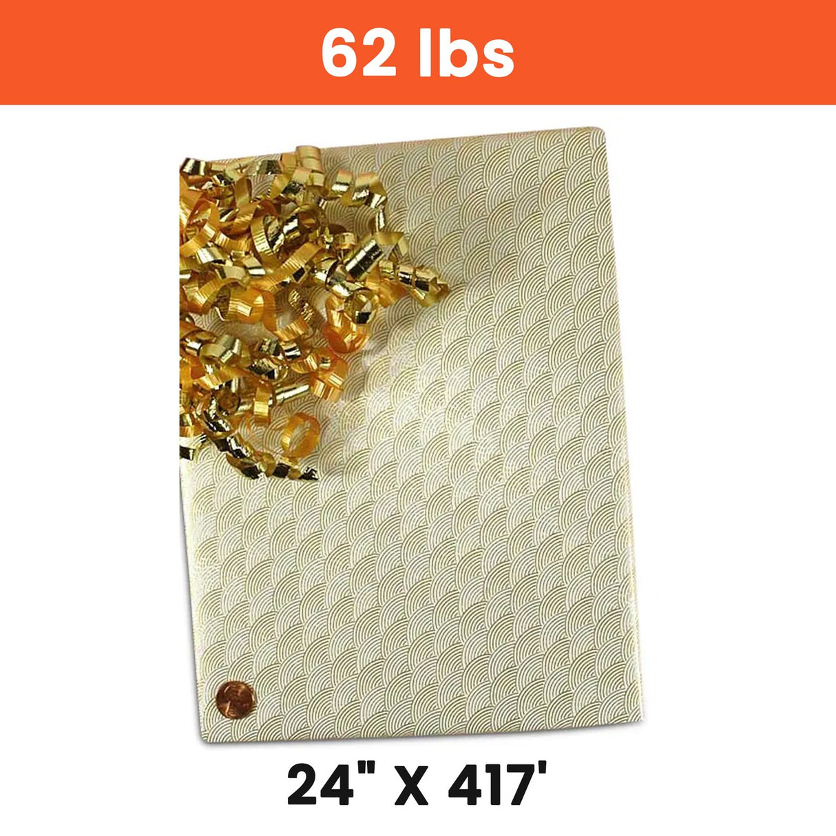 Wedding Wrapping Paper 24 ''*417 ' 62 lbs