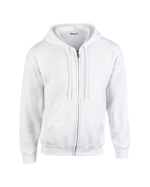 Gildan® Heavy Blend Full-Zip Long Sleeve Hooded Sweatshirt