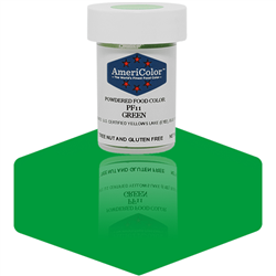 AmeriColor Green Powdered Food Color - PF11 - 3 Grams