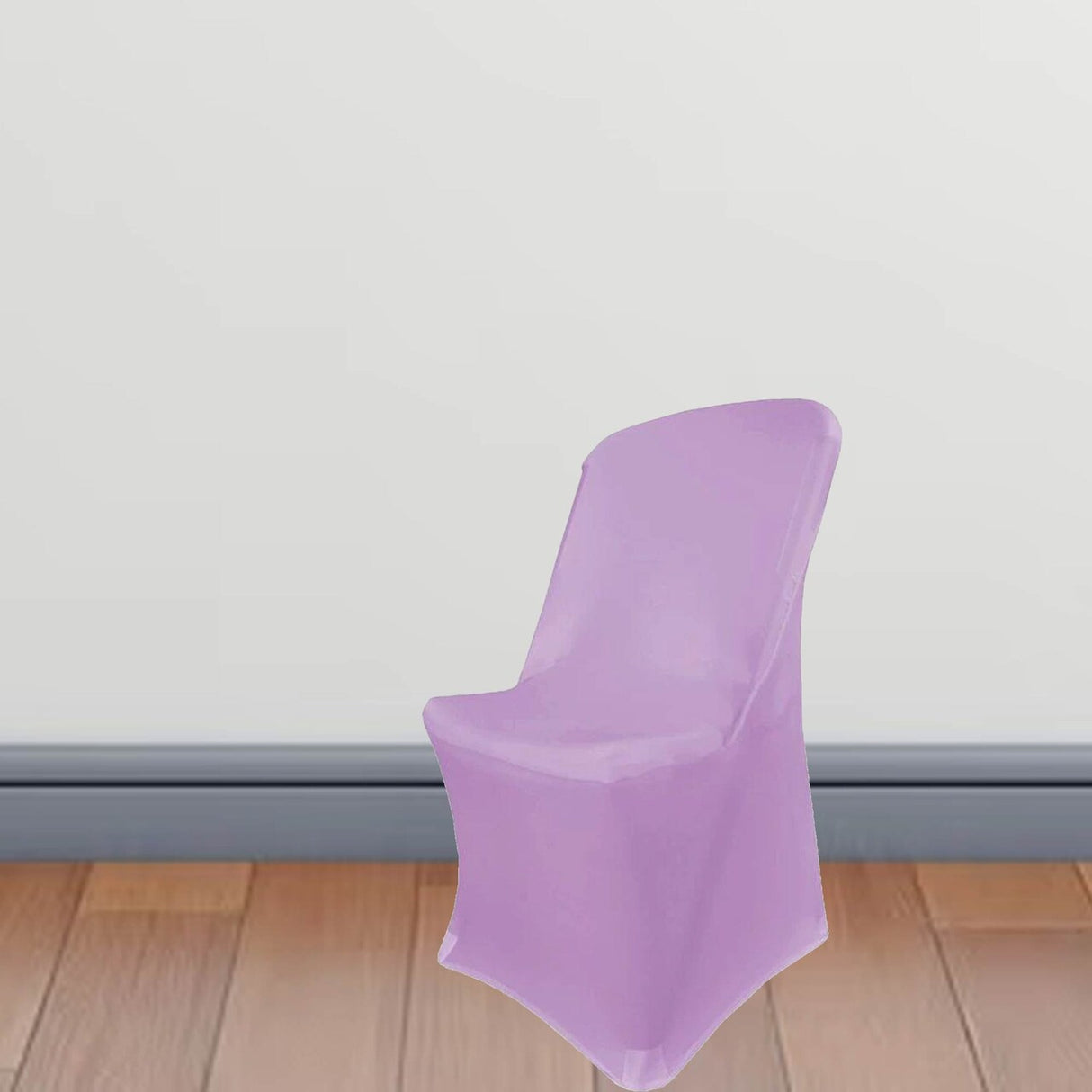 1 Piece Turquoise Premium Spandex Folding Chair Cover Fits Lifetime Chairs, Machine Washable