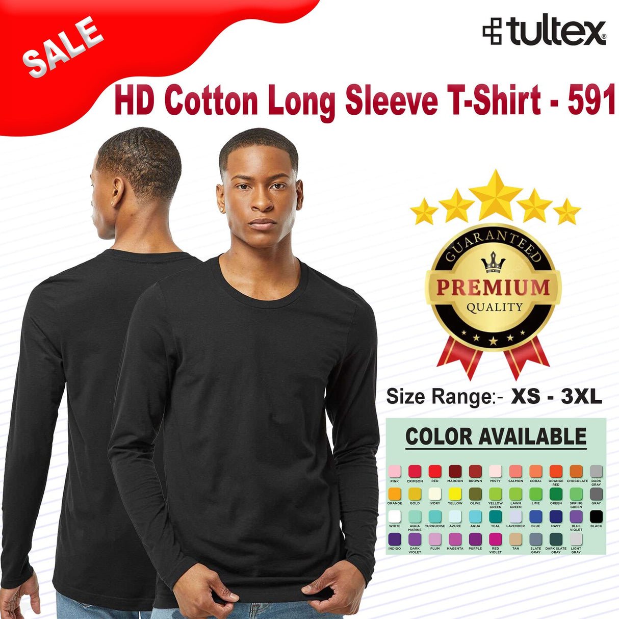 Tultex® HD Cotton Long Sleeve T-Shirt