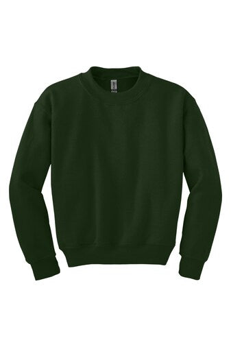Gildan® Youth Heavy Blend Crewneck Long Sleeve Sweatshirt