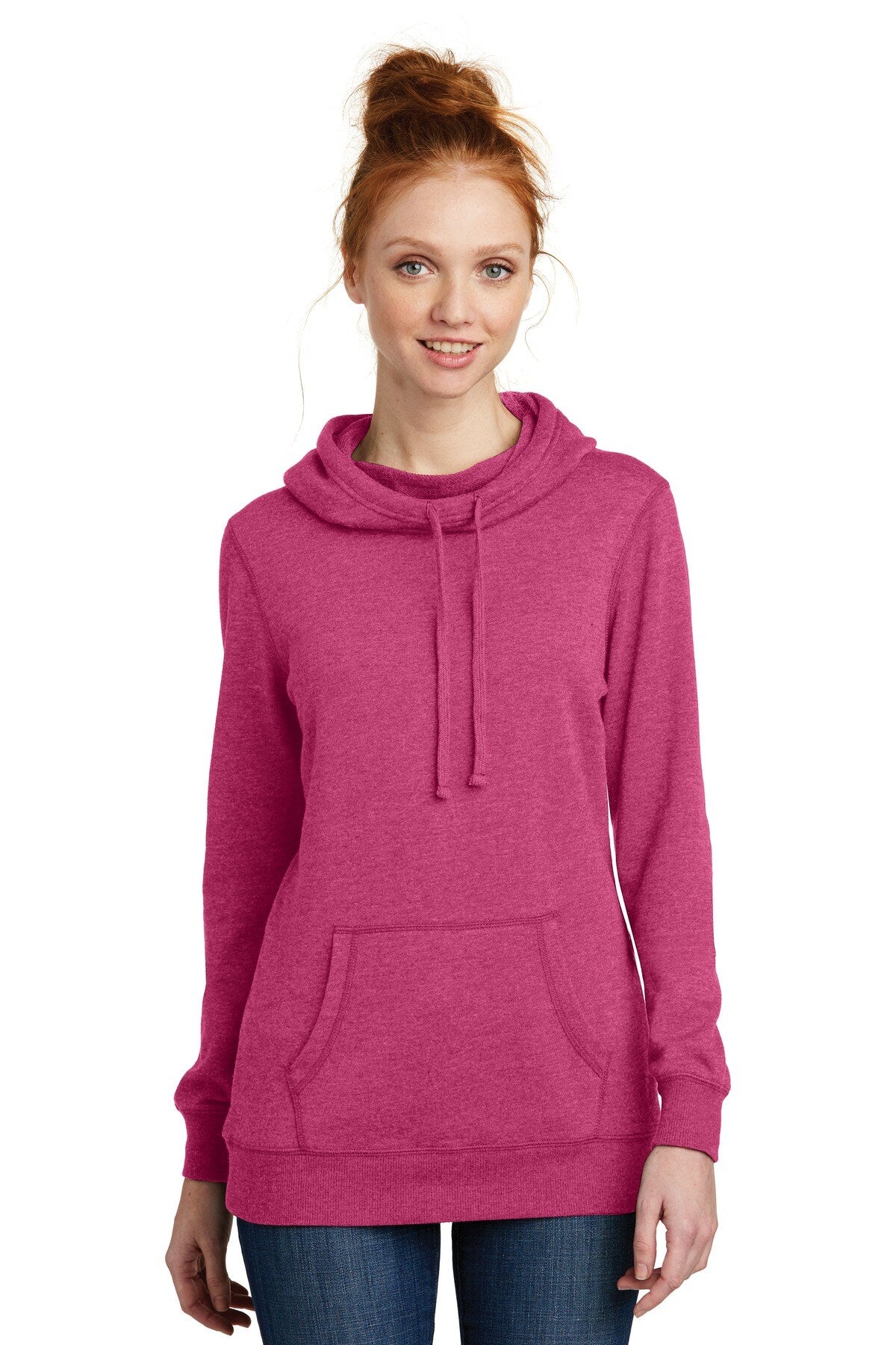 District® Women's Lightweight Fleece Hoodie Soft Year Round Comfortable Sweatshirt