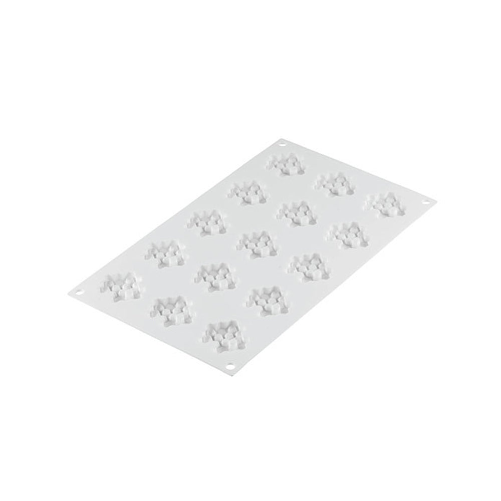 Silikomart "MIEL 8" Silicone Honeycomb Baking & Freezing Mold, 0.3 oz., 15 Cavities