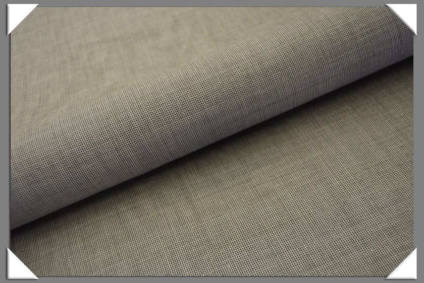 Olive/Grey Texture Wool Suiting Wool Fabric - Olive/Grey Texture, 58/60" Width (1 Yard)