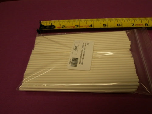 ৬" x ৫/৩২" পেপার সাকার স্টিকস - ১০০ প্যাক