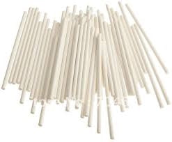 8" x 5/32" Paper Sucker Sticks - 1,000 Pack