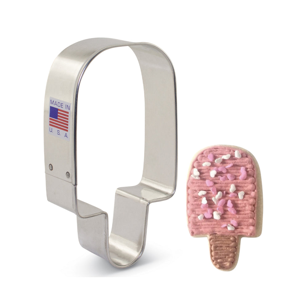 Ann Clark Popsicle Cookie Cutter, 4" x 2"