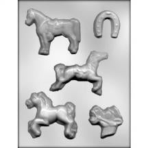 Horse Assortment Chocolate Mold