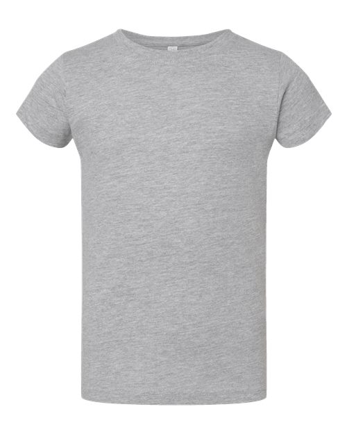 Rabbit Skins Toddler Girls Fine Jersey Tee