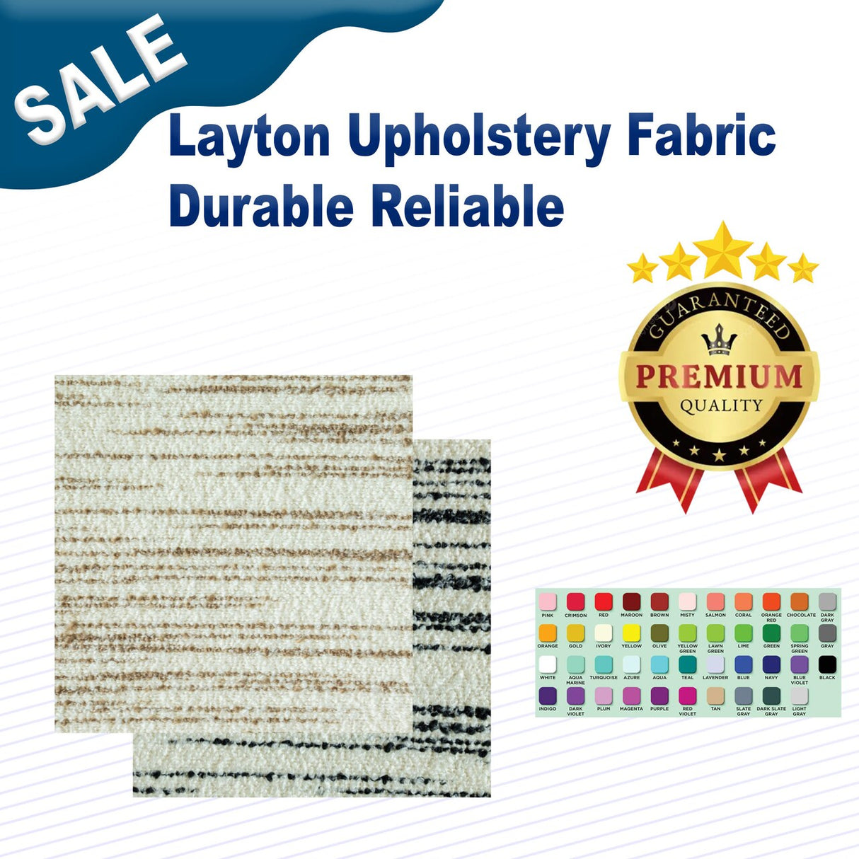 Layton Upholstery Fabric Durable & Reliable