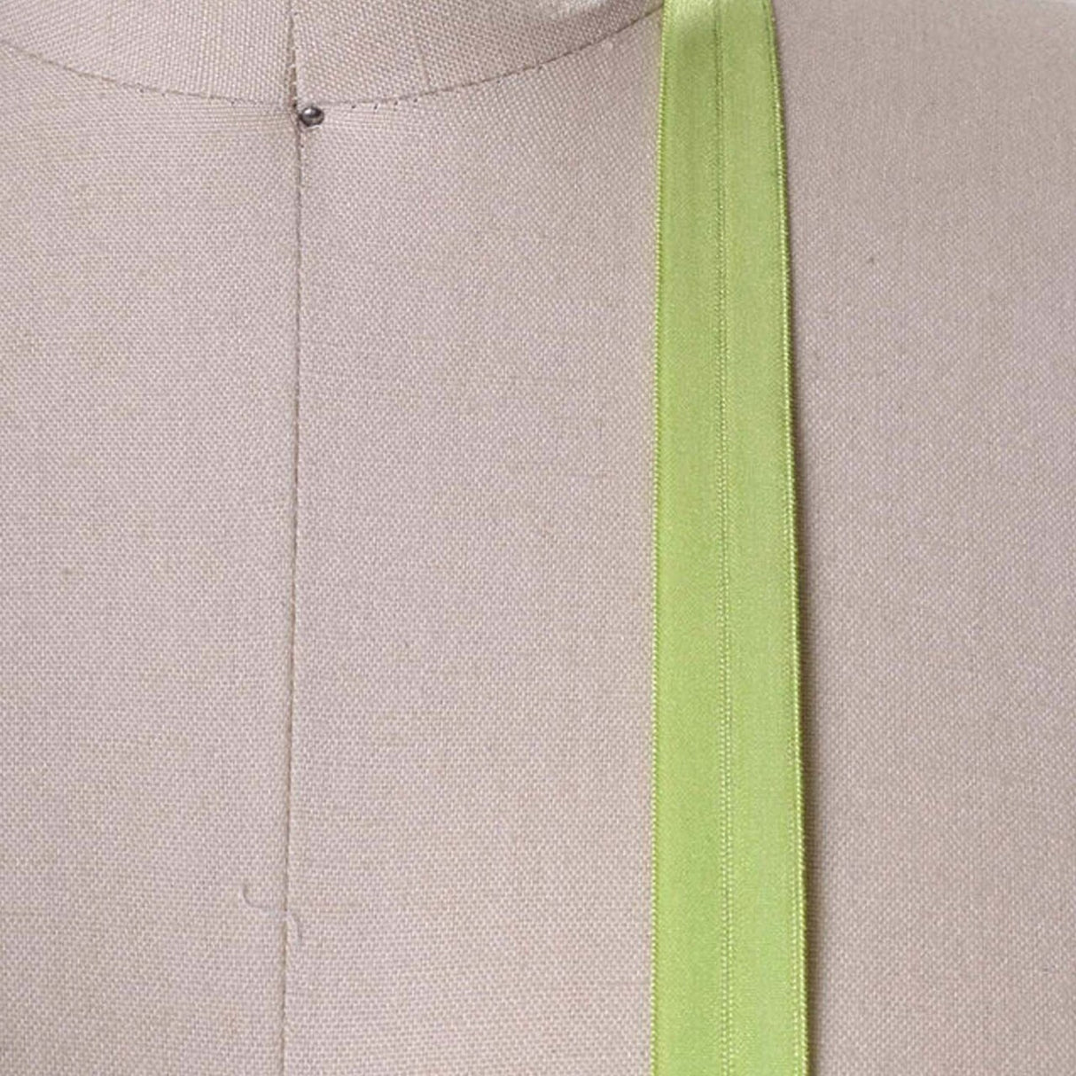 5/8" Lime Green Fold Over Elastic Trim 3 Yards