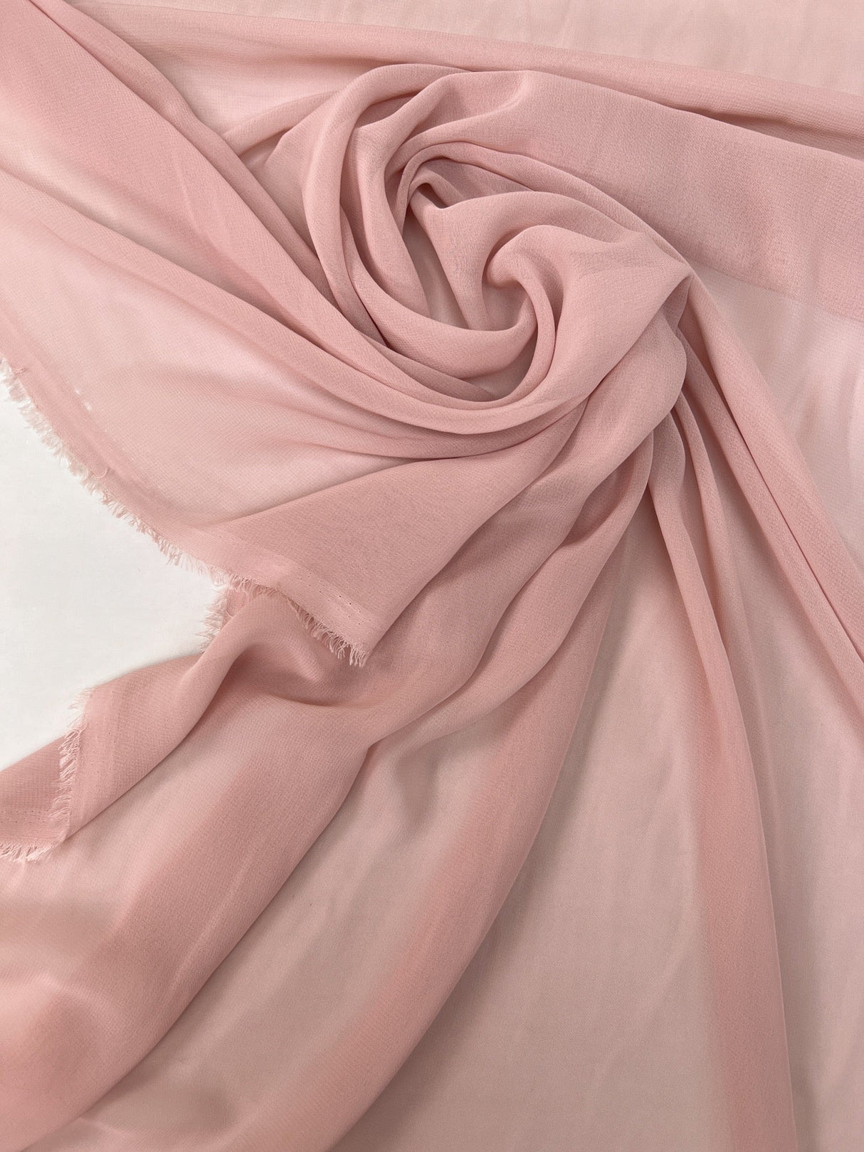 Pink Polyester Chiffon