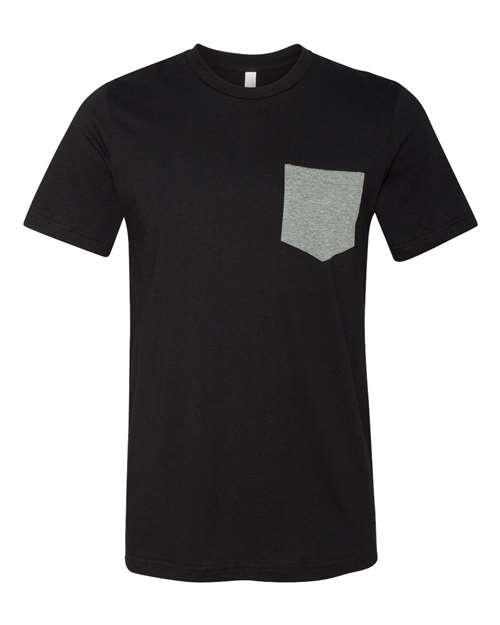 BELLA + CANVAS Men's Jersey Pocket Tee