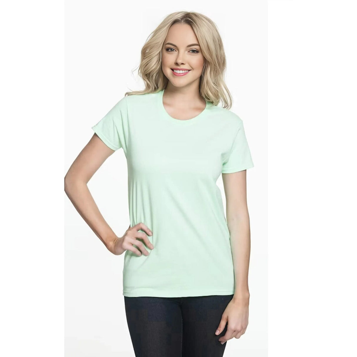 Gildan® Softstyle Women’s Lightweight Crewneck Short Sleeve T-Shirt
