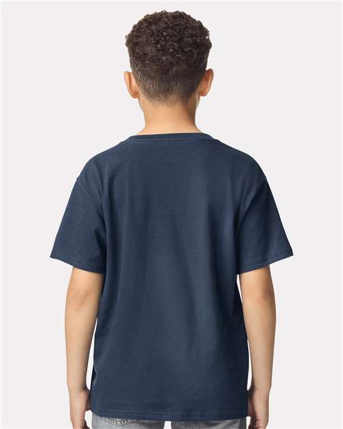 Youth Heavy Cotton Short Sleeve Crewneck T-Shirt