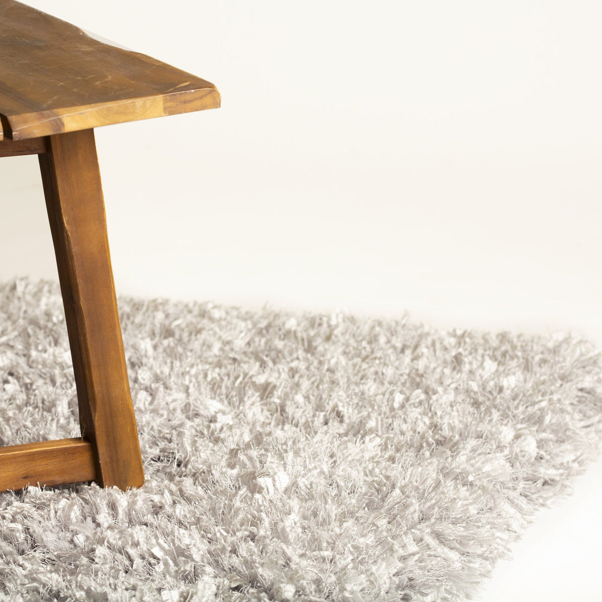 Hand-Tufted Luxe Shag Plush Rug Shag Rugs - Multicolored Plush Shag, 3" Pile (2' X 3')