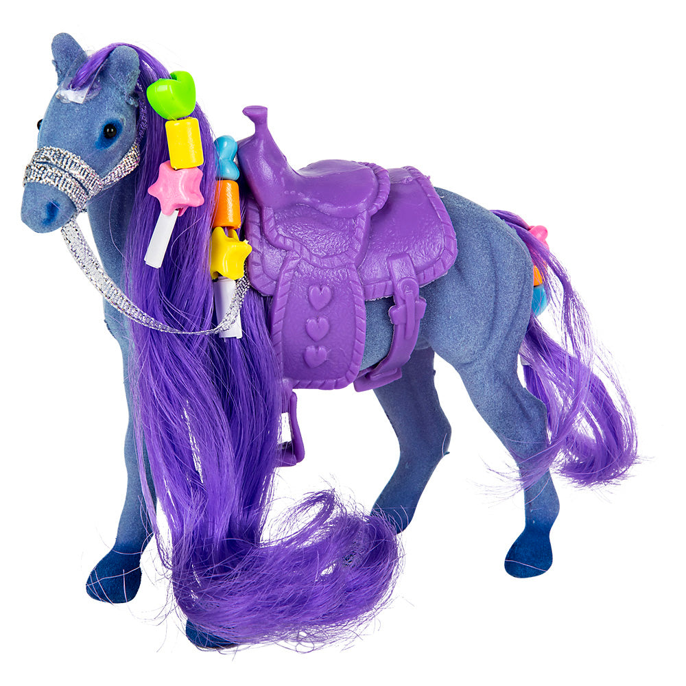 Flocked Pony Assorted (1 DZ)
