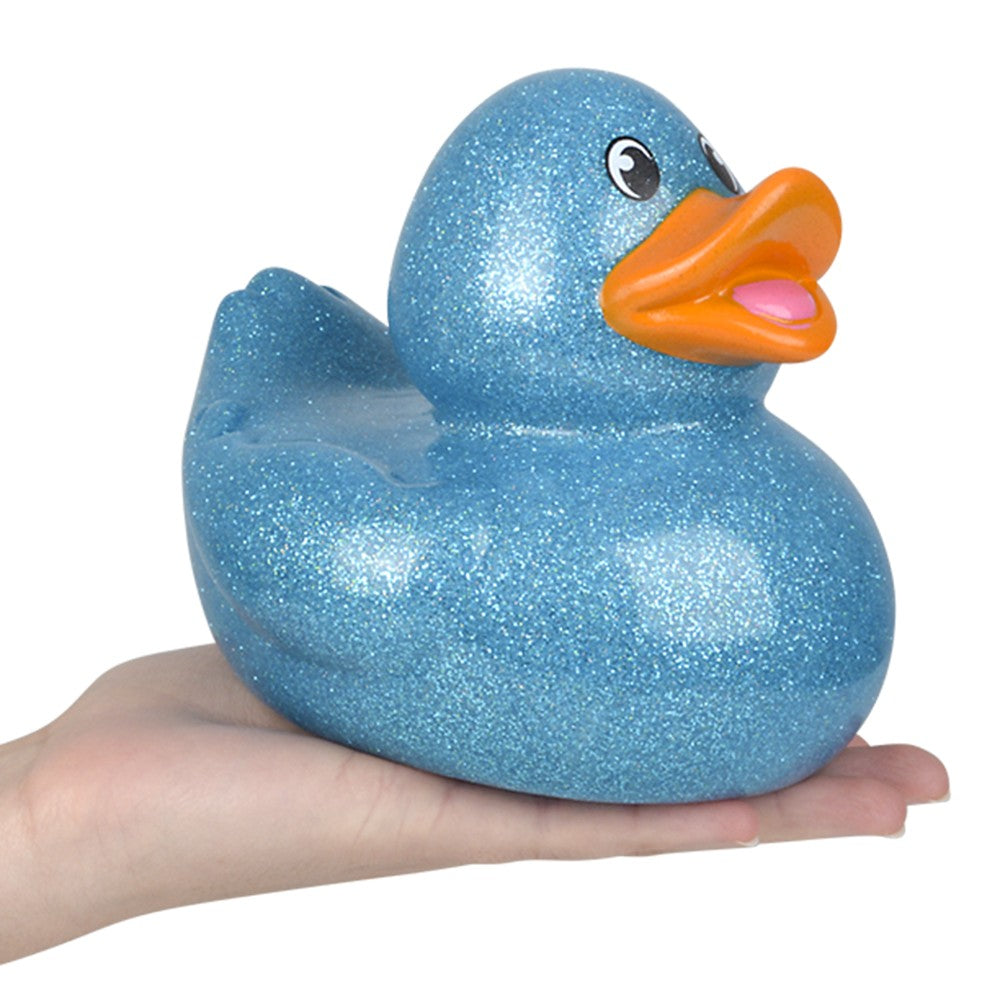 Glitter Rubber Ducky Collectible 6" (1 DZ)