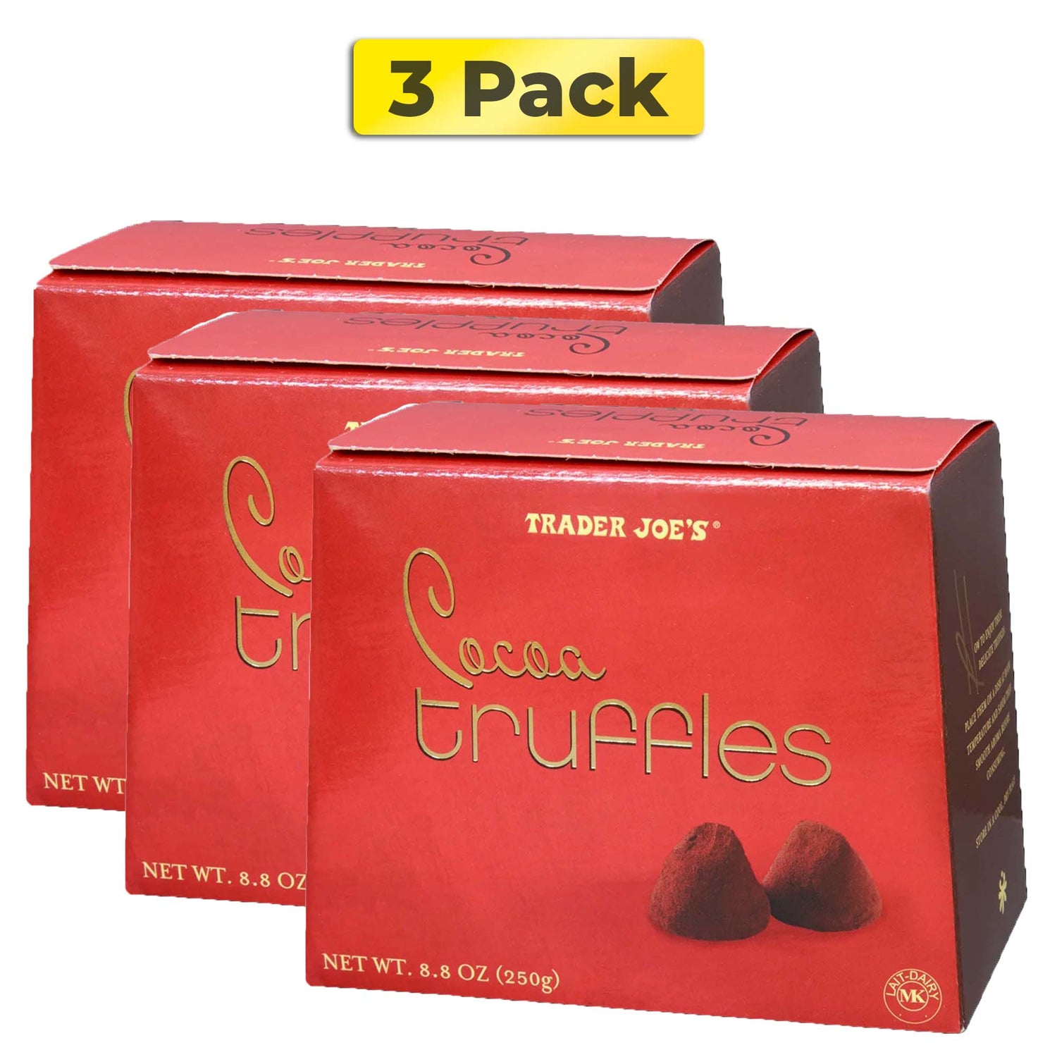 Trader Joe's Cocoa Truffles 8.8 Oz