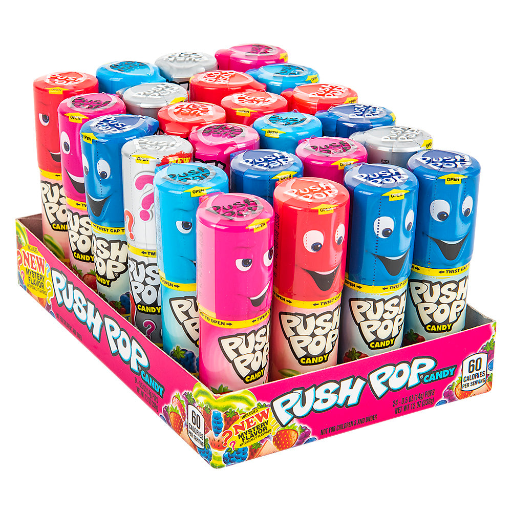 Push Pop Candy (24 Piece Display)