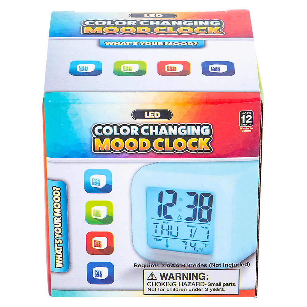 Color Changing LED Mood Clock
