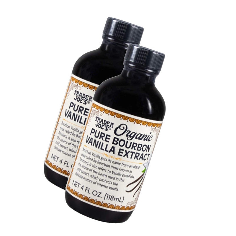 Trader Joe’s Organic Pure Bourbon Vanilla Extract 4 Fl Oz