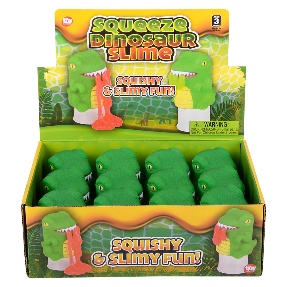 Dinosaur Slime Squeeze Toy (12 Pc Display)
