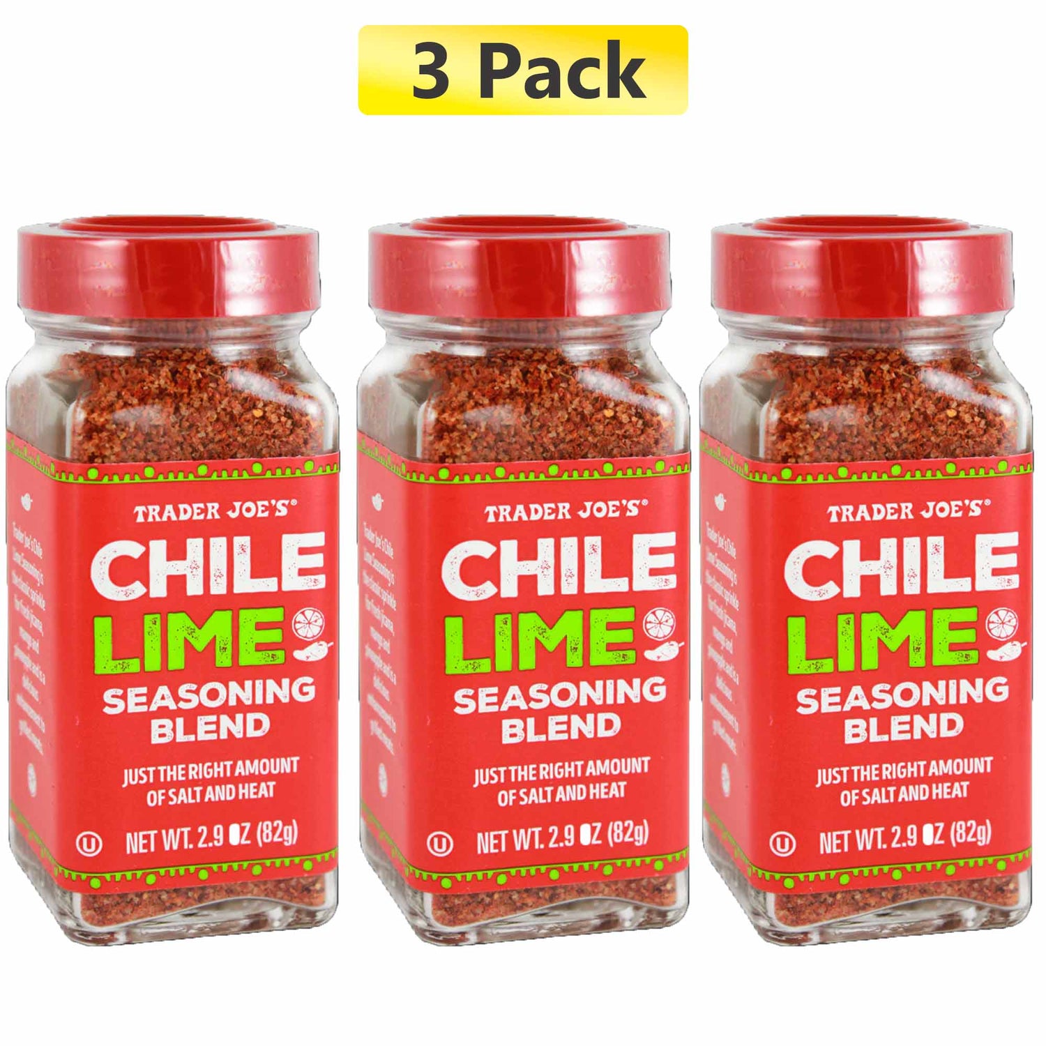 Trader Joe's Chile Lime Seasoning Blend 2.9 Oz