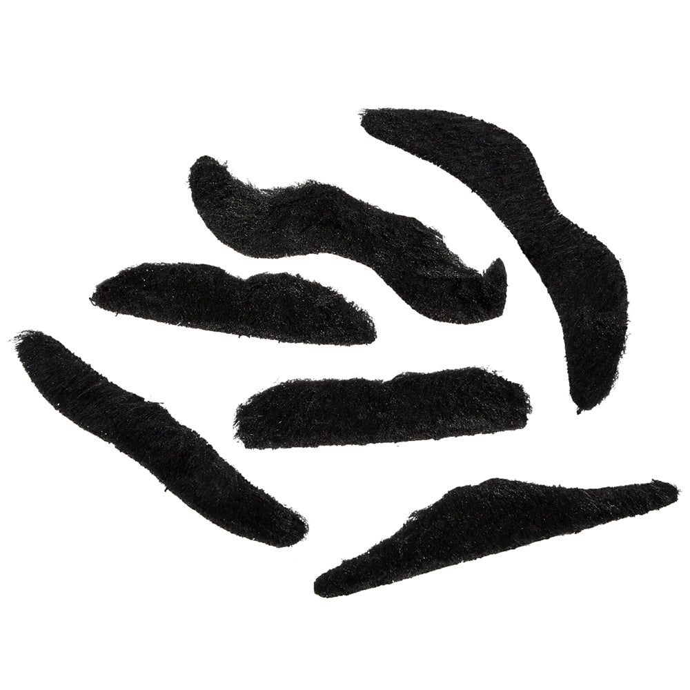 Mustaches Assorted Costume Set (12 Pc Card)