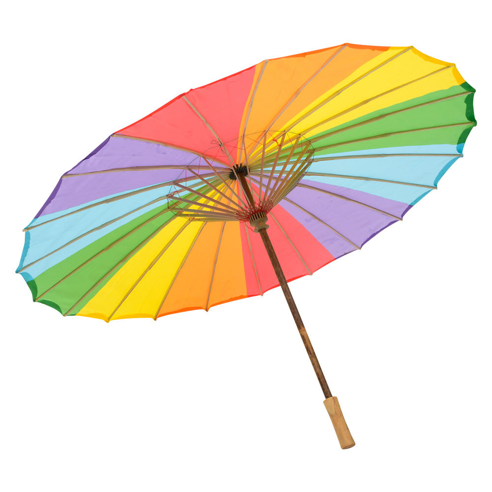 Rainbow Parasol 21.5"