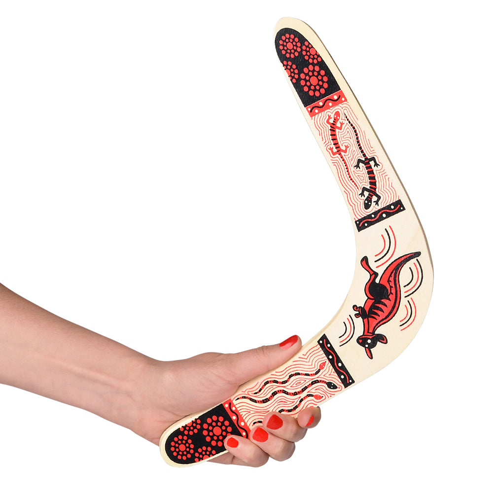 Wooden Boomerangs 14.5 Inch (1 PC)