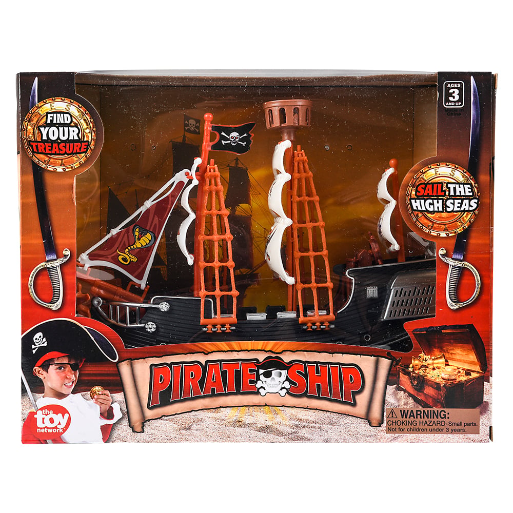 Pirate Boat 10"